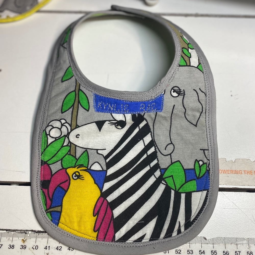 Handmade baby bibs